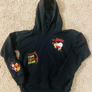 Abercrombie Kids Black Grinch Hoodie